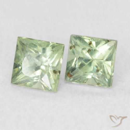 Shop natural 0.47ct Vert moyen Saphir gems, Carré, from Tanzanie at GemSelect. In stock, global shipping!