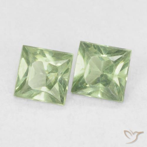Shop natural 0.35ct Forêt verte Saphir gems, Carré, from Tanzanie at GemSelect. In stock, global shipping!