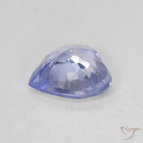 Saphir Bleu clair naturelle Cœur, 0.65 ct, VS