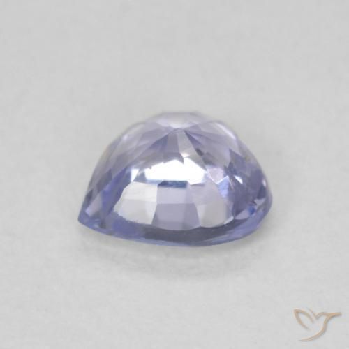Saphir Bleu bébé naturelle Cœur, 0.63 ct, VS