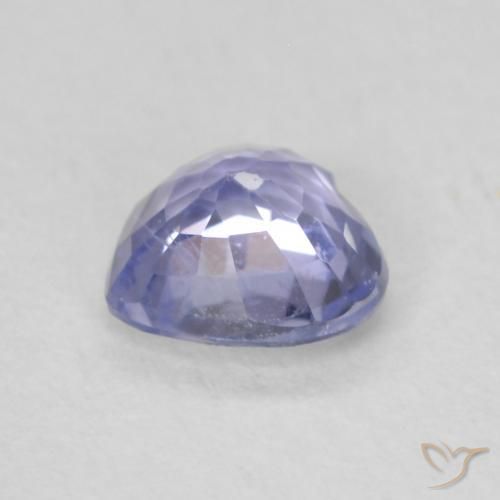 Saphir Bleu clair naturelle Cœur, 0.63 ct, VS