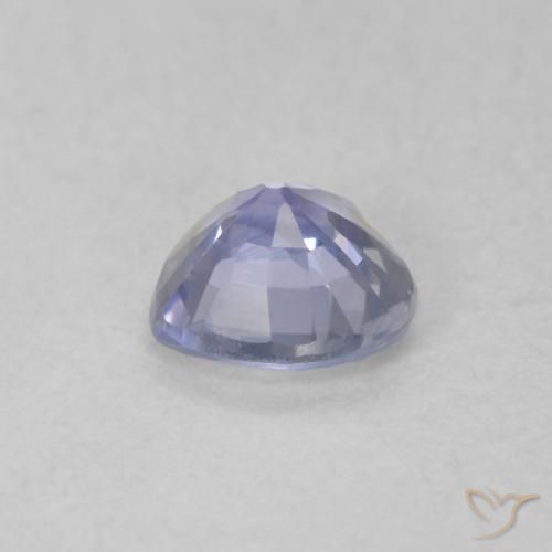 Saphir Bleu clair naturelle Cœur, 0.46 ct, VVS-VS