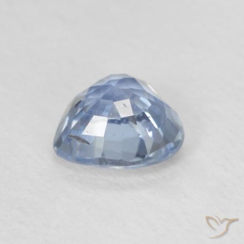 Saphir Bleu bébé léger naturelle Cœur, 0.59 ct, VS