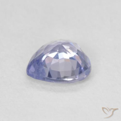 Saphir Bleu clair naturelle Cœur, 0.49 ct, VS