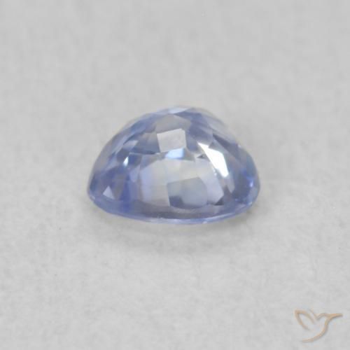 Saphir Bleu pastel naturelle Cœur, 0.29 ct, VVS-VS