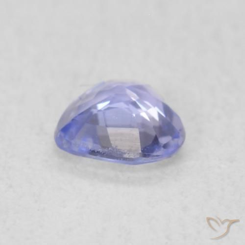 Saphir Bleu clair naturelle Cœur, 0.33 ct, VVS-VS