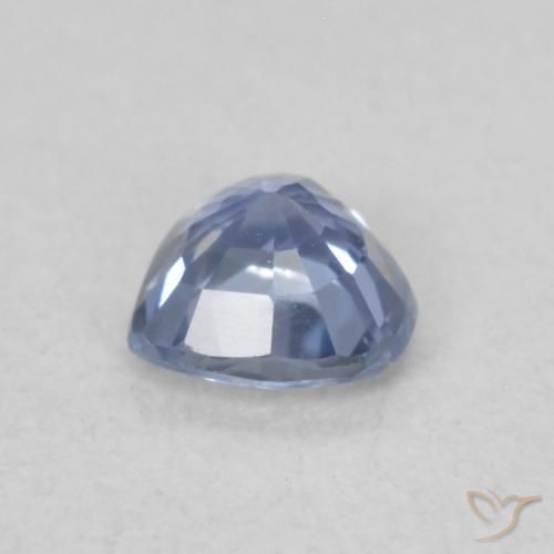 Saphir Bleu bébé naturelle Cœur, 0.36 ct, VVS-VS