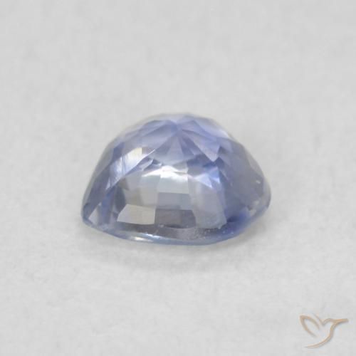Saphir Bleu bébé naturelle Cœur, 0.34 ct, VVS-VS