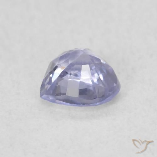 Saphir Bleu clair naturelle Cœur, 0.36 ct, VVS-VS