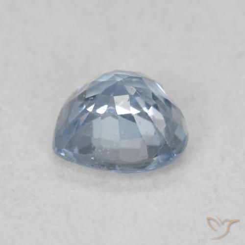 Saphir Bleu bébé naturelle Cœur, 0.45 ct, VS
