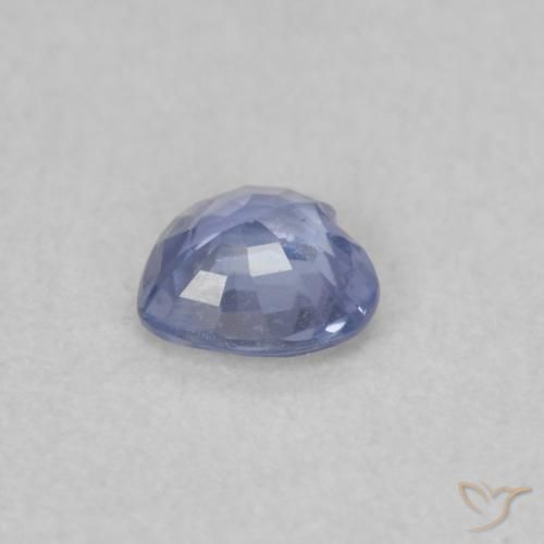 Saphir Bleu bébé naturelle Cœur, 0.31 ct, VS