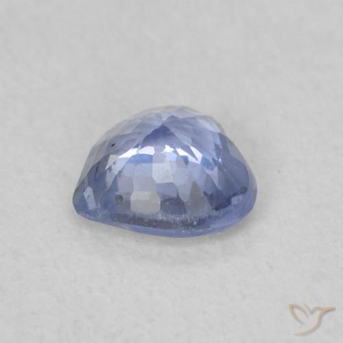 Saphir Bleu clair naturelle Cœur, 0.33 ct, VS