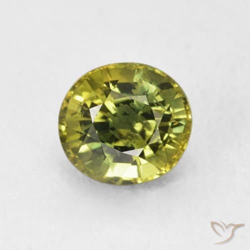 2.08ct Naturel Multicolore Saphir, ovale, VS