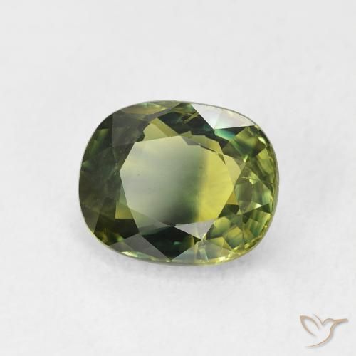 Saphir Multicolore naturelle Coussin, 2.41 ct, VVS-VS