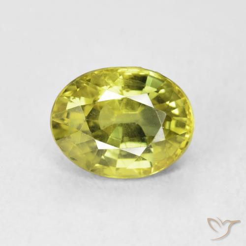 2.65ct Naturel Vert chaud et terreux Saphir, ovale, VVS-VS