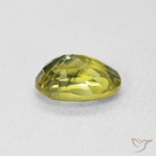 Saphir Multicolore naturelle ovale, 1.89 ct, VVS-VS