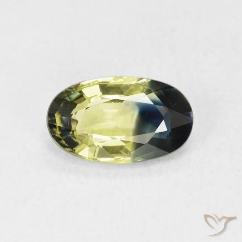 1.82ct Naturel Multicolore Saphir, ovale, VVS, Photo A