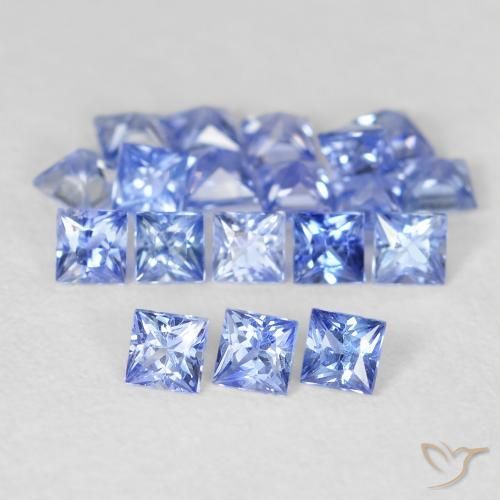 Shop natural 2.05ct Bleu intense Saphir gems, Carré, from Madagascar at GemSelect. In stock, global shipping!