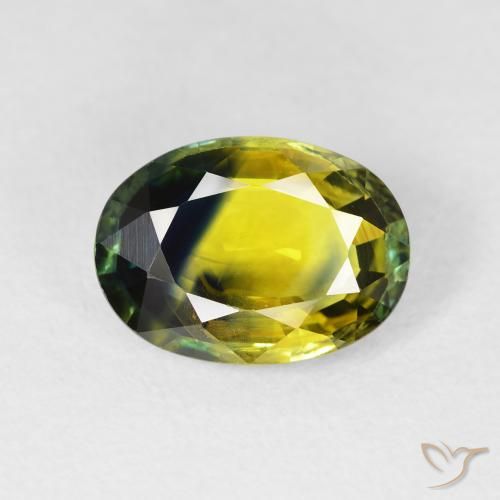 3.52ct Naturel Multicolore Saphir, ovale, VS
