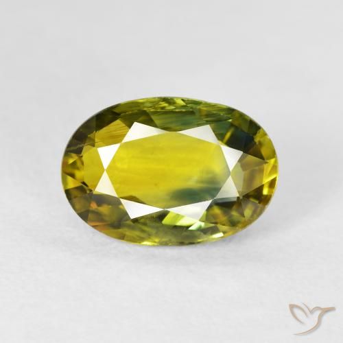3.13ct Naturel Brun doré profond Saphir, ovale, VS