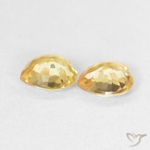 Shop natural 0.78ct Doré Saphir gems, Cœur, from Mozambique at GemSelect. In stock, global shipping!