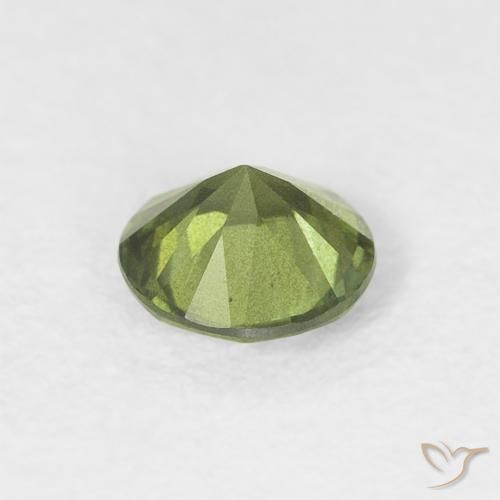 Saphir Forêt verte naturelle Tour, 0.43 ct, VS