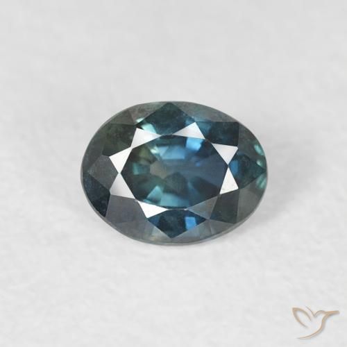 0.33ct Naturel Bleu foncé Saphir, ovale, VVS
