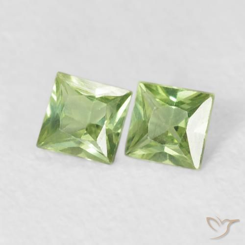Shop natural 0.34ct Vert moyen Saphir gems, Carré, from Tanzanie at GemSelect. In stock, global shipping!