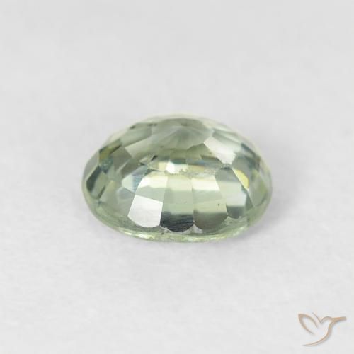 Saphir Vert clair naturelle Tour, 0.81 ct, VS