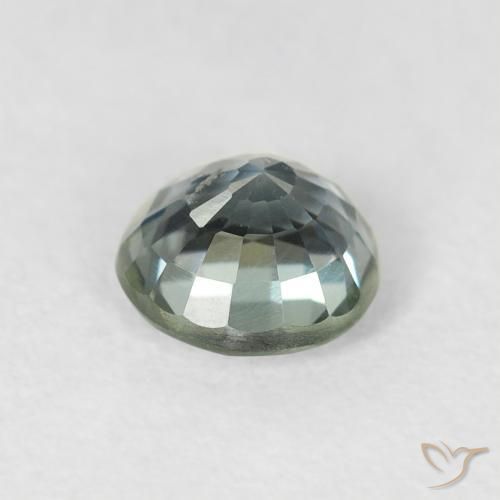Saphir Sarcelle naturelle Tour, 0.74 ct, VS