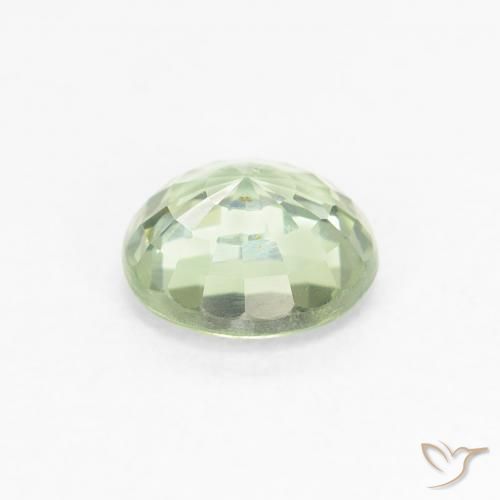 Saphir Vert très clair naturelle Tour, 0.83 ct, VS
