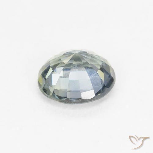 Saphir Bleu pâle naturelle Tour, 0.70 ct, VS