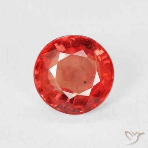 0.78ct Naturel Rouge vif Saphir, Tour, VS