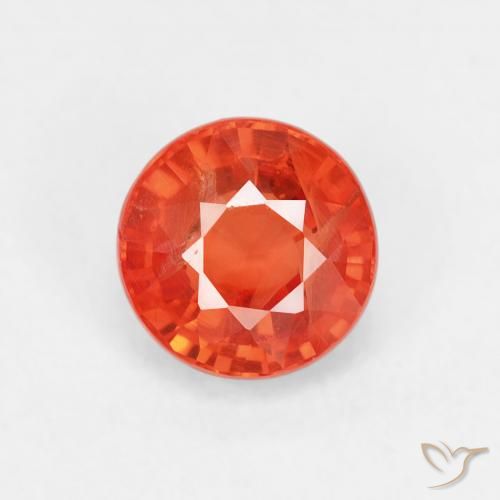 0.98ct Naturel Rouge moyen Saphir, Tour, VS