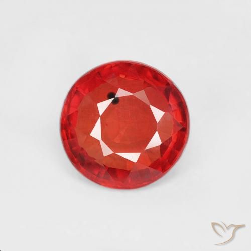 0.73ct Naturel Rouge vif Saphir, Tour, VS