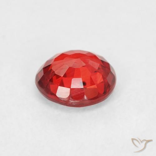 Saphir Rouge vif naturelle Tour, 0.73 ct, VS