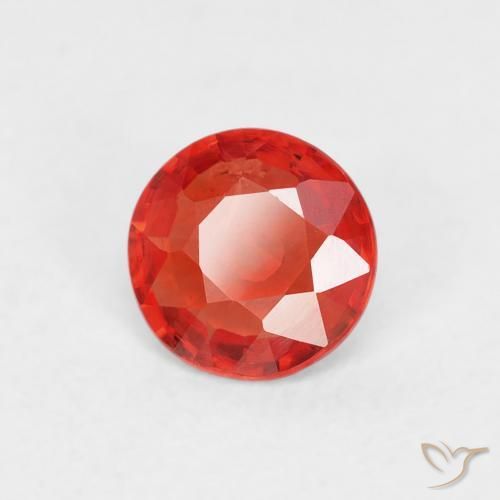 Saphir Rouge vif naturelle Tour, 0.51 ct, VS