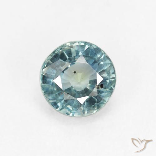 0.85ct Naturel Bleu très clair Saphir, Tour, VS