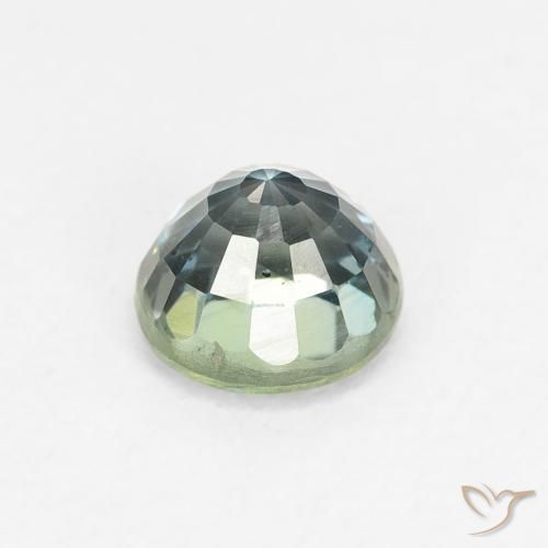 Saphir Bleu très clair naturelle Tour, 0.85 ct, VS