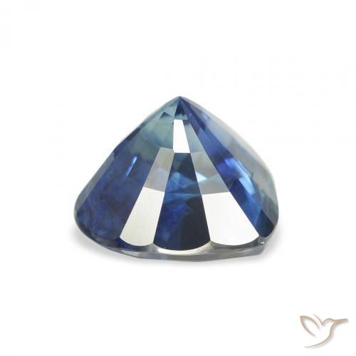 Saphir Bleu marine naturelle Cœur, 3.33 ct, VS