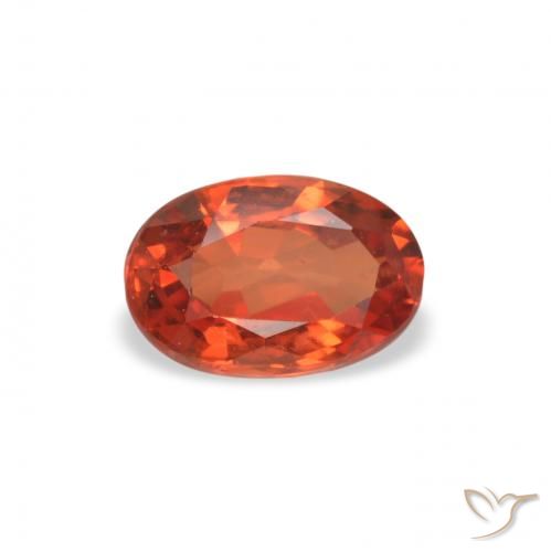 0.56ct Naturel Rouge vif Saphir, ovale, VVS-VS
