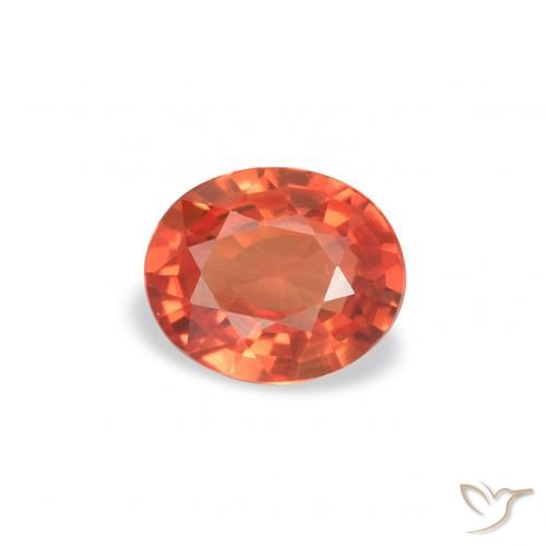 0.33ct Naturel Rouge cramoisi vif Saphir, ovale, VVS