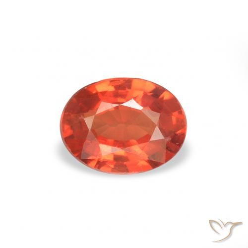 0.37ct Naturel Rouge cramoisi vif Saphir, ovale, VS