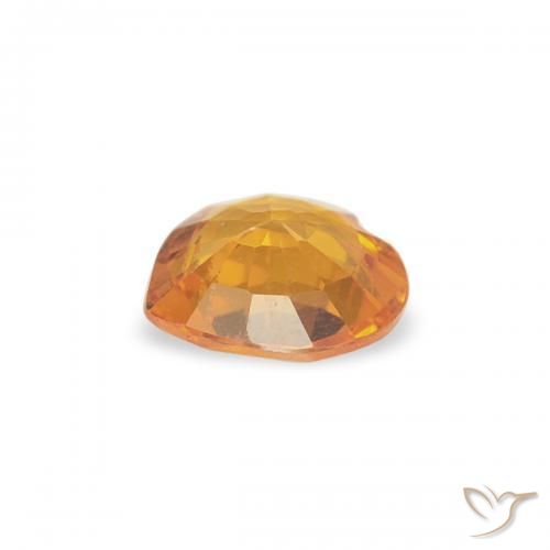 Saphir Or naturelle Cœur, 0.32 ct, VVS-VS