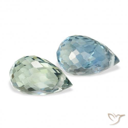 Shop natural 1.42ct Sarcelle Saphir gems, Briolette, from Tanzanie at GemSelect. In stock, global shipping!