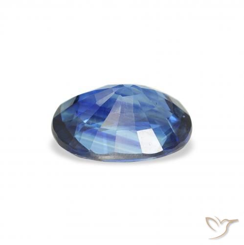 Saphir Bleu clair naturelle ovale, 1.78 ct, VS
