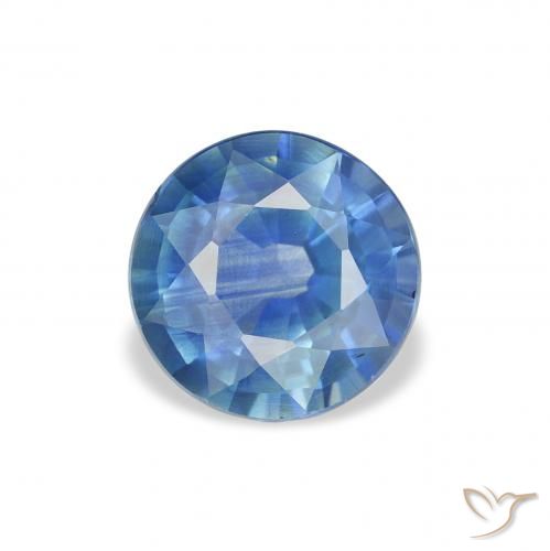 1.68ct Naturel Bleu clair Saphir, Tour, VVS-VS
