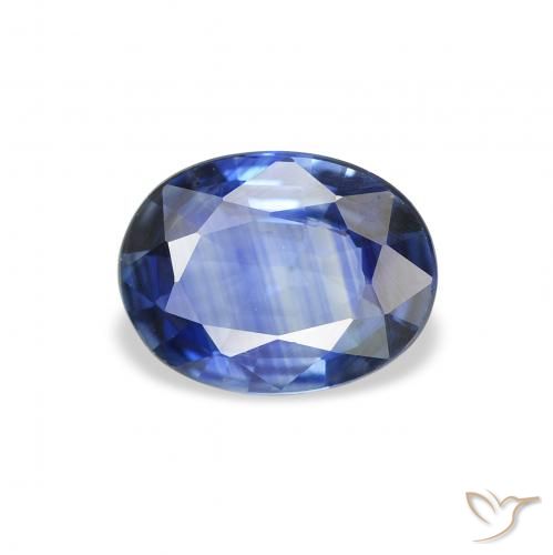 1.15ct Naturel Bleu foncé moyen Saphir, ovale, VVS-VS