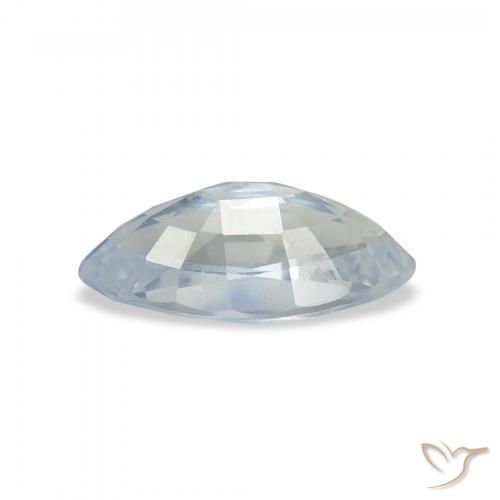Saphir Blanc bleuâtre naturelle Marquise, 1.82 ct, VS