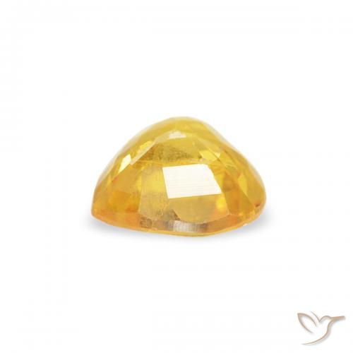 Saphir Top Gold naturelle Cœur, 0.40 ct, VS